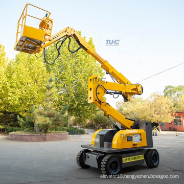 Self propelled telescopic lift 20m mobile elevating work platform equipment